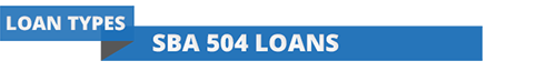 Section header for CDC/SBA 504 Loans