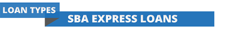 Section header for SBA Express Loans