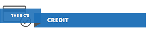 Credit: one of the five C's