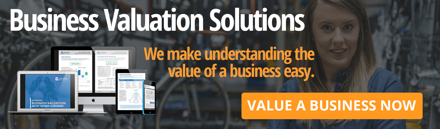 Banner image for Guidant's Business Valuation Solutions