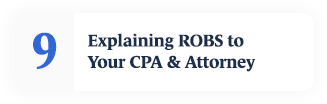 Complete Guide to ROBS Navigation Button to Chapter Nine: Explaining ROBS to your CPA & Attorney