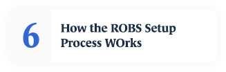 Complete Guide to ROBS Navigation Button to Chapter Six: How the ROBS Setup Process Works