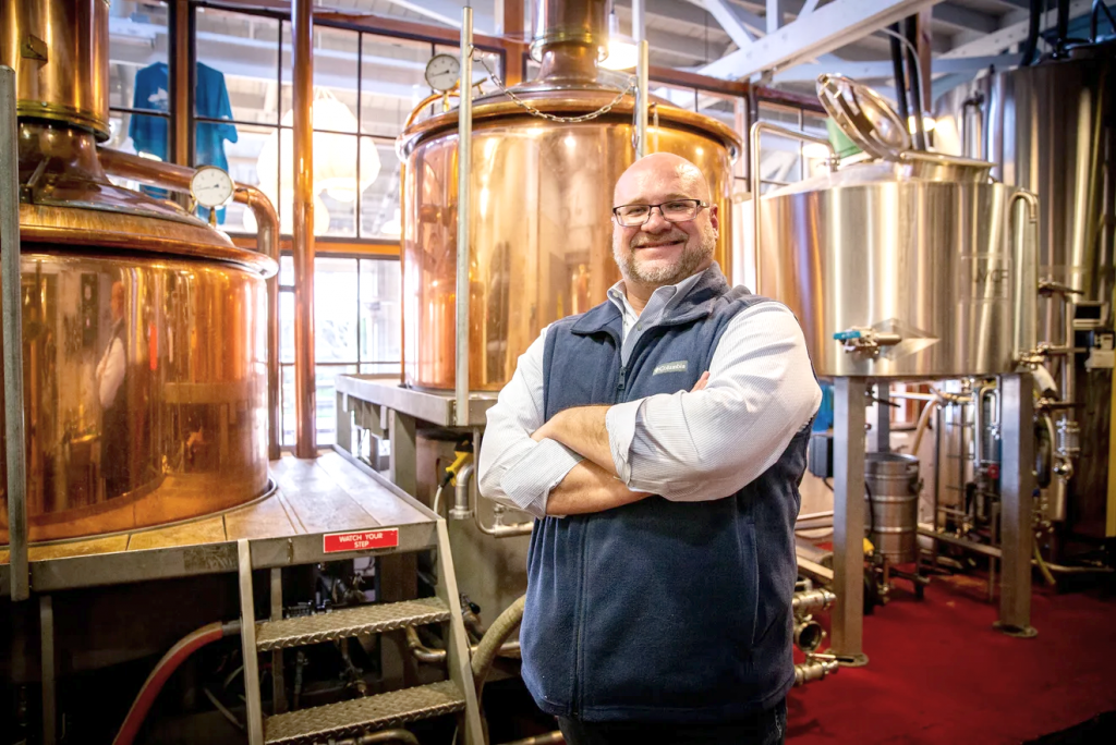 Stephen Such, owner of Falling Sky Brewing. Photo by Dana Sparks from The Register-Guard.