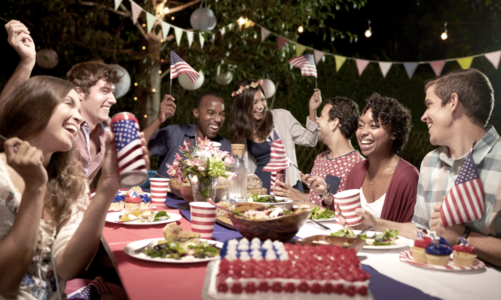 Americans celebrating the Fourth of July, July 4th. (Inspiring Small Businesses to Celebrate - Guidant Blog.)