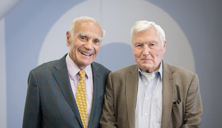 Venture Capital Then and Now with Legendary Investors, Bill Draper & Pitch Johnson. Photo from Mission.org. Inspiring Veteran-owned Business Stories - Guidant.