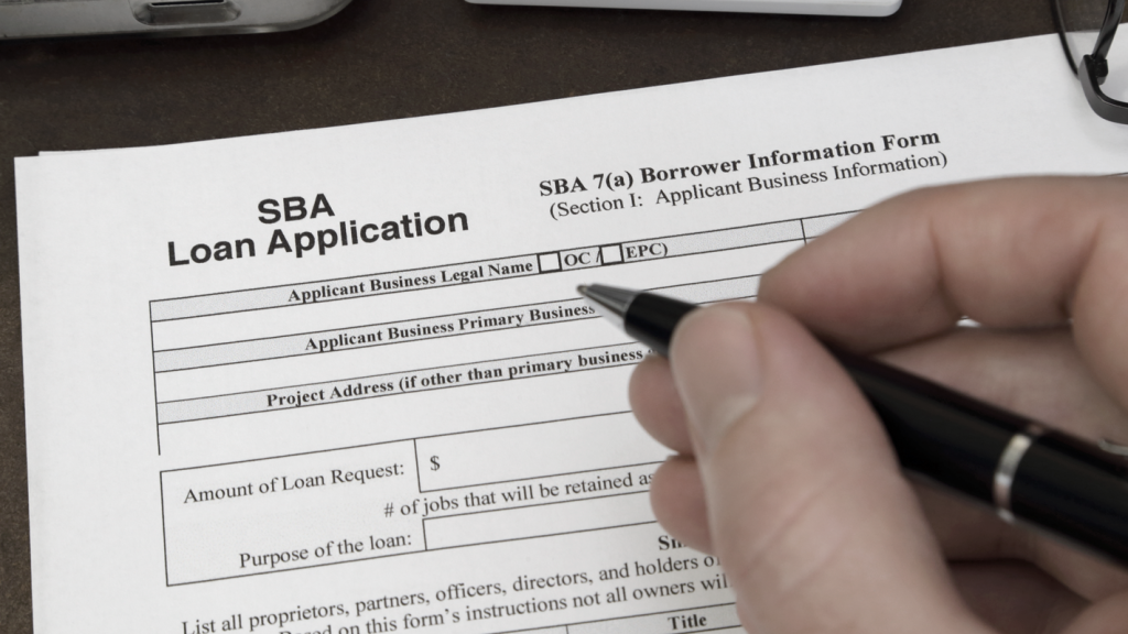 SBA Loan Application (SBA Loan Requirements: Top 6 SBA Deal Breakers - Guidant Blog).