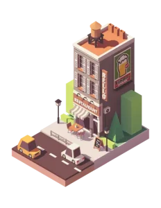 Restaurants are a top industry to start a small business in.